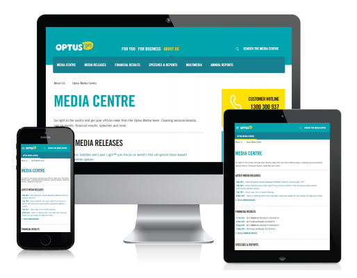 Optus Media Centre